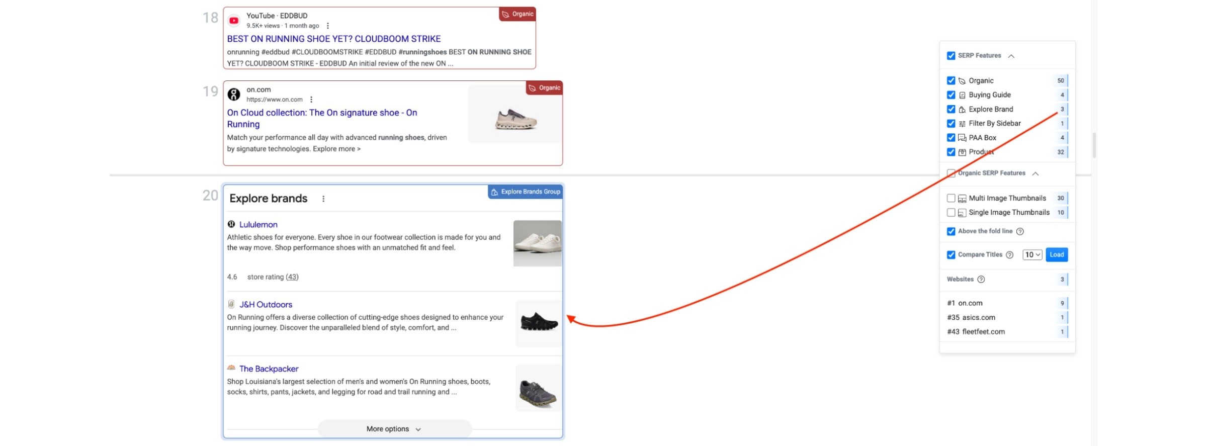 how-is-the-explore-brands-serp-feature-reported-in-awr