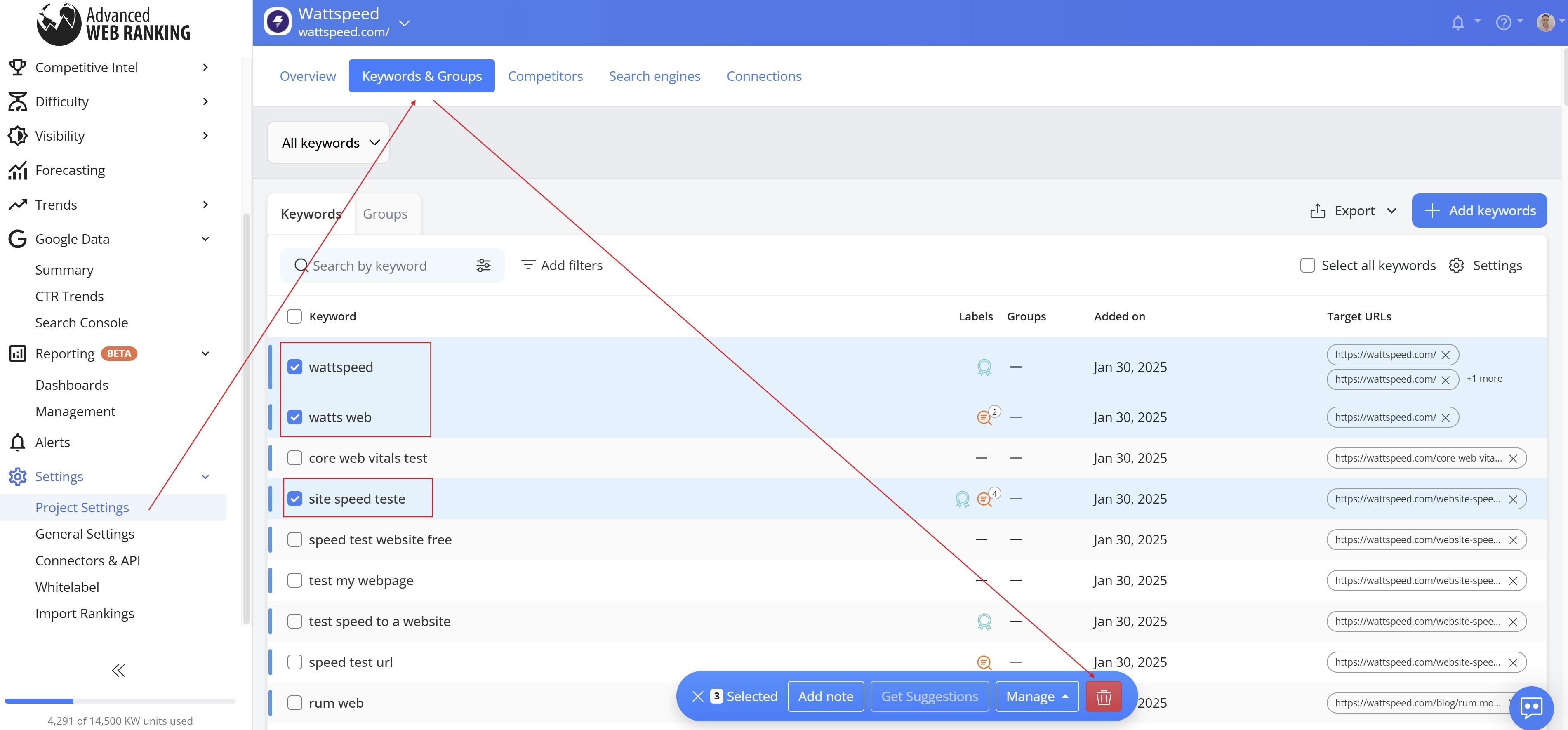 how-to-delete-keywords