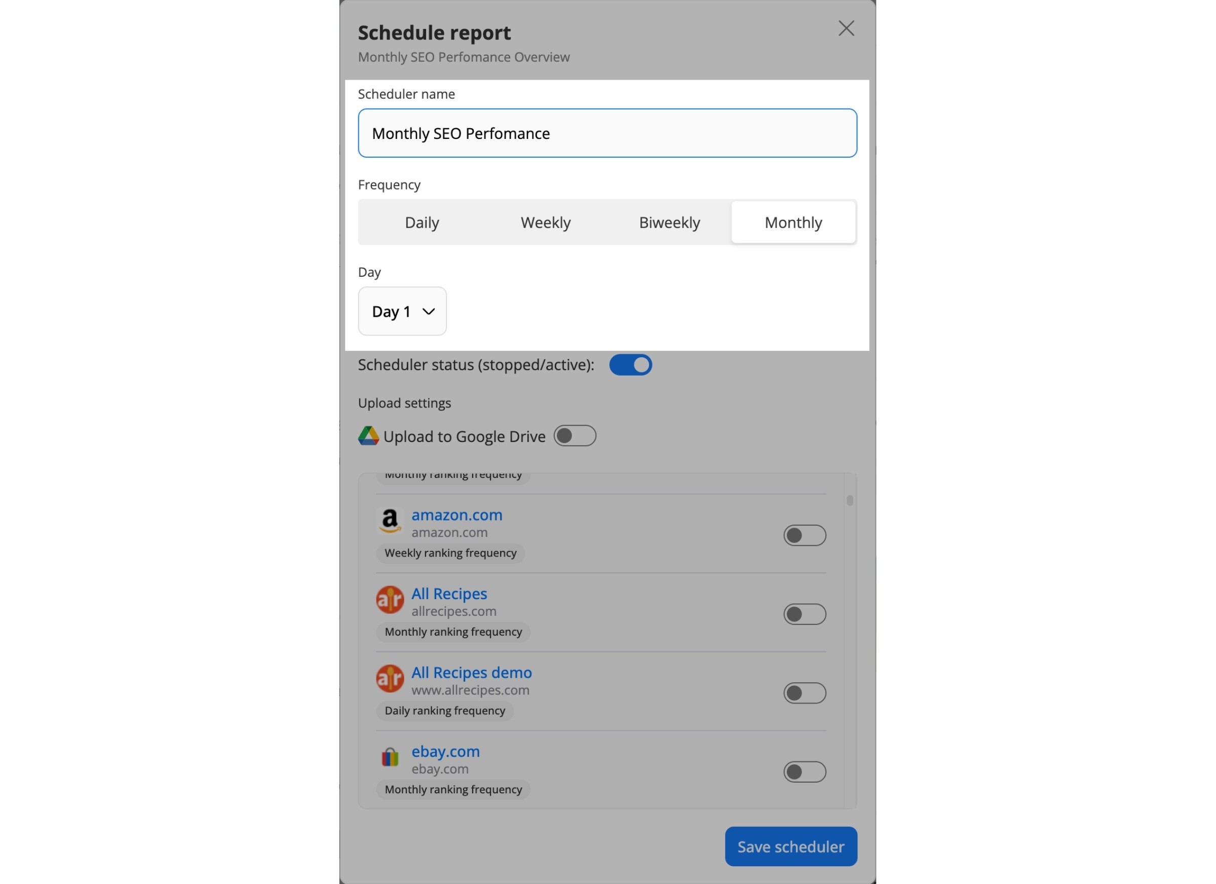 set-the-frequency-for-the-pdf-report-automated-scheduler
