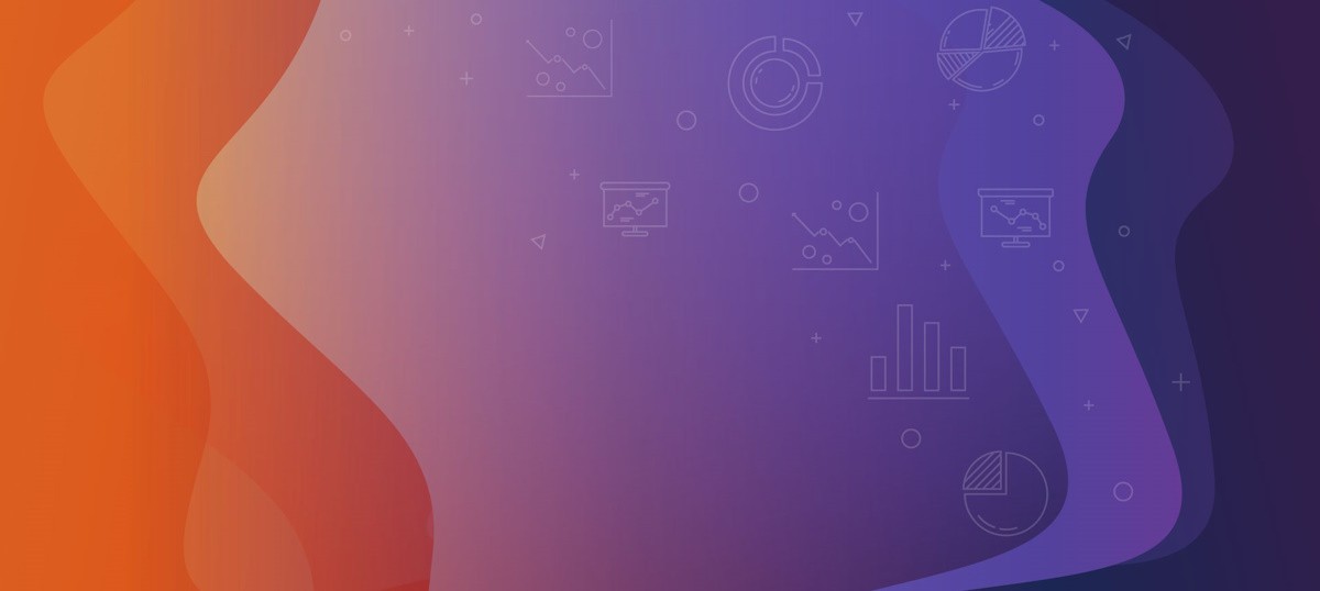 Orange and purple background