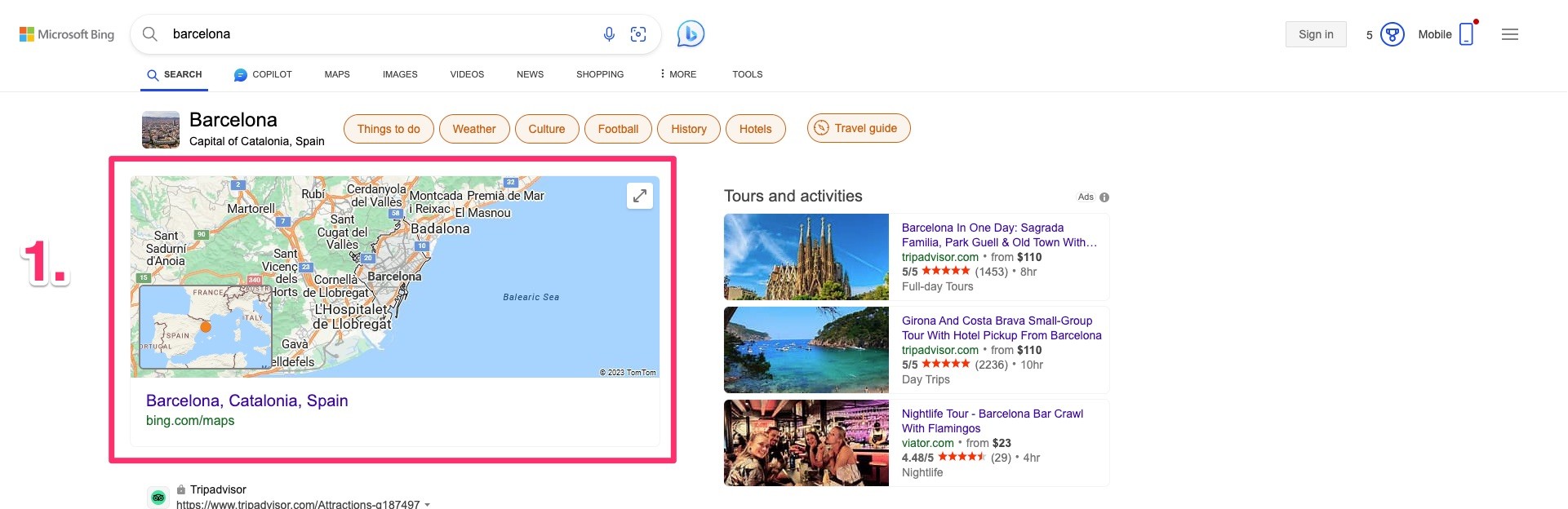 Bing Maps