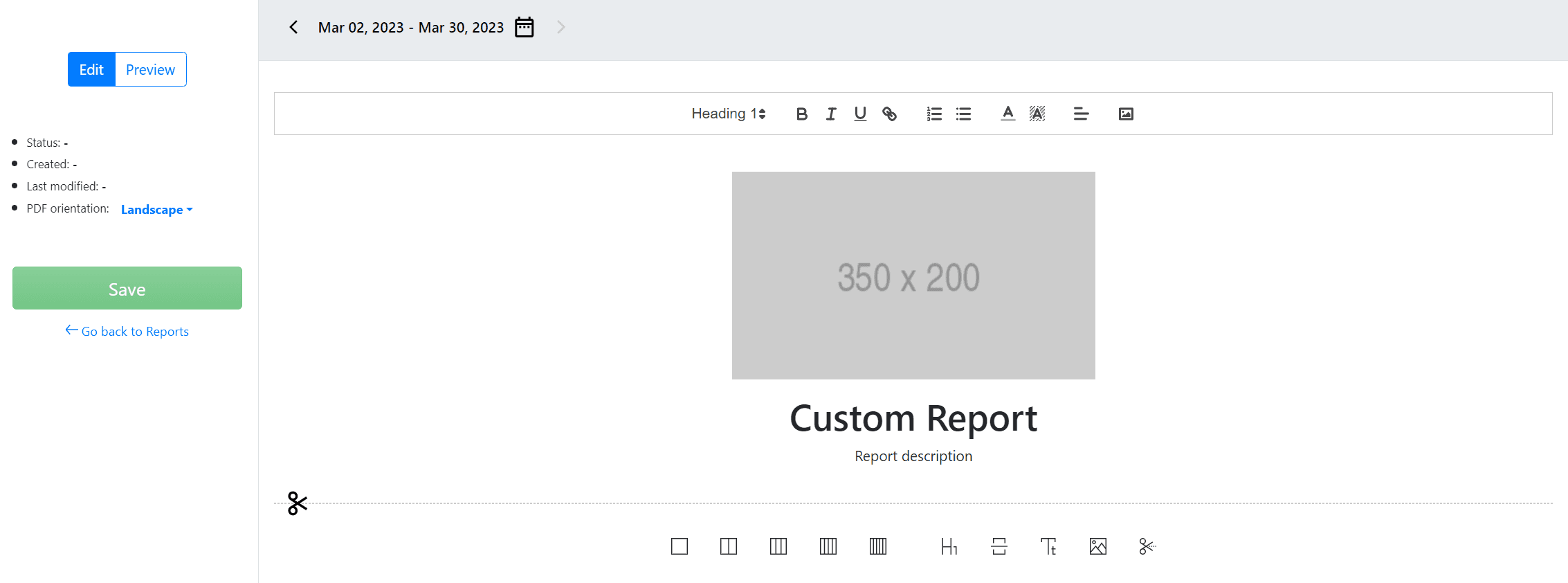 Advanced Web Ranking, custom report, update photo