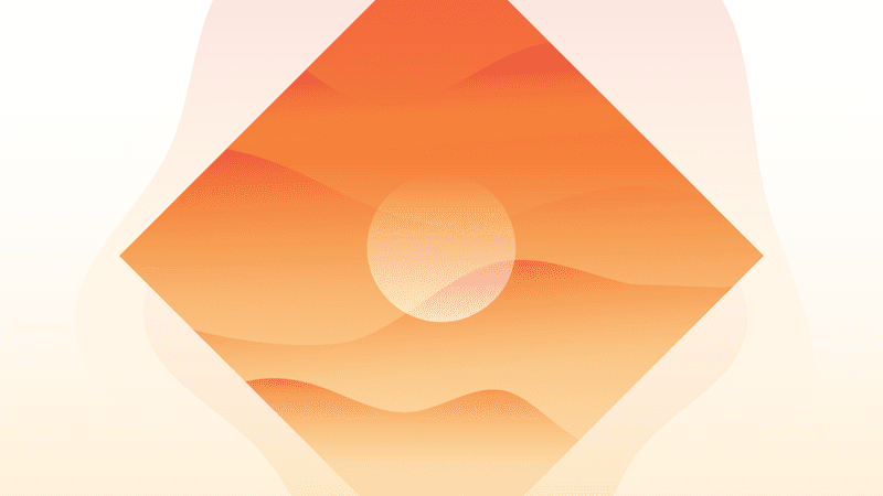 Orange background