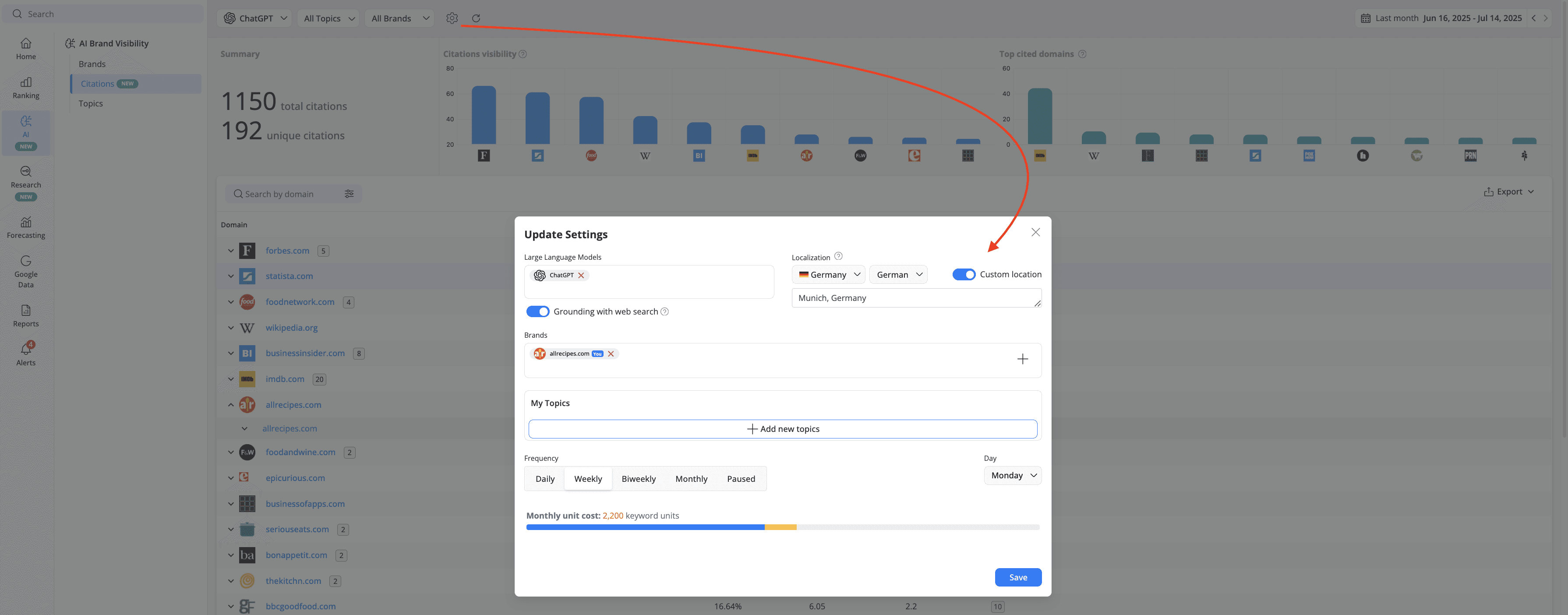 how-to-set-target-location-for-llm-search-engine-in-awr
