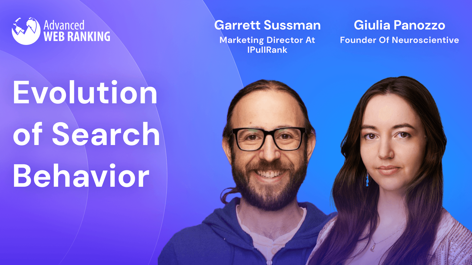 Garrett Sussman and Giulia Panozzo