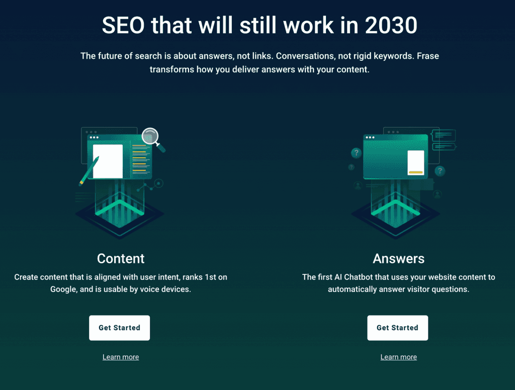 Semantic search frase