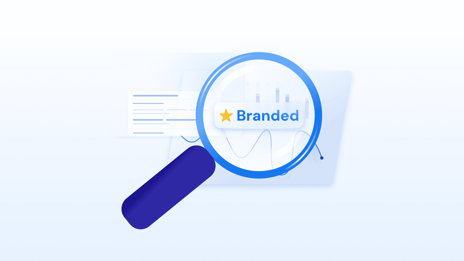 Magnifying Glass with Branded
